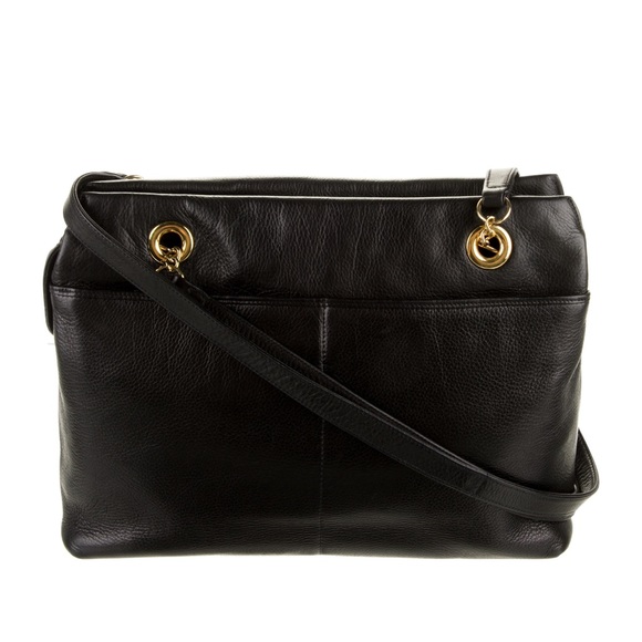 Bally Leather Embossed Shoulder Bag - Picture 5 of 7